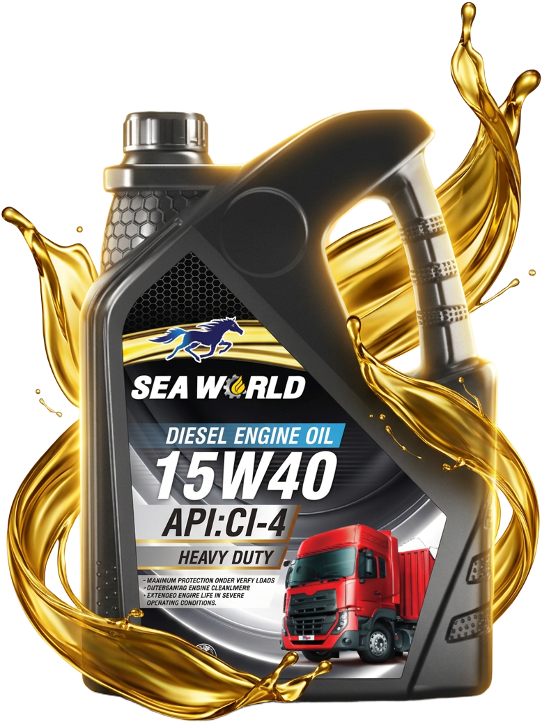 SEE WORLD Diesel Engine Oil 15W-40 4L pack